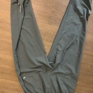 Gray/green Athletic Pants